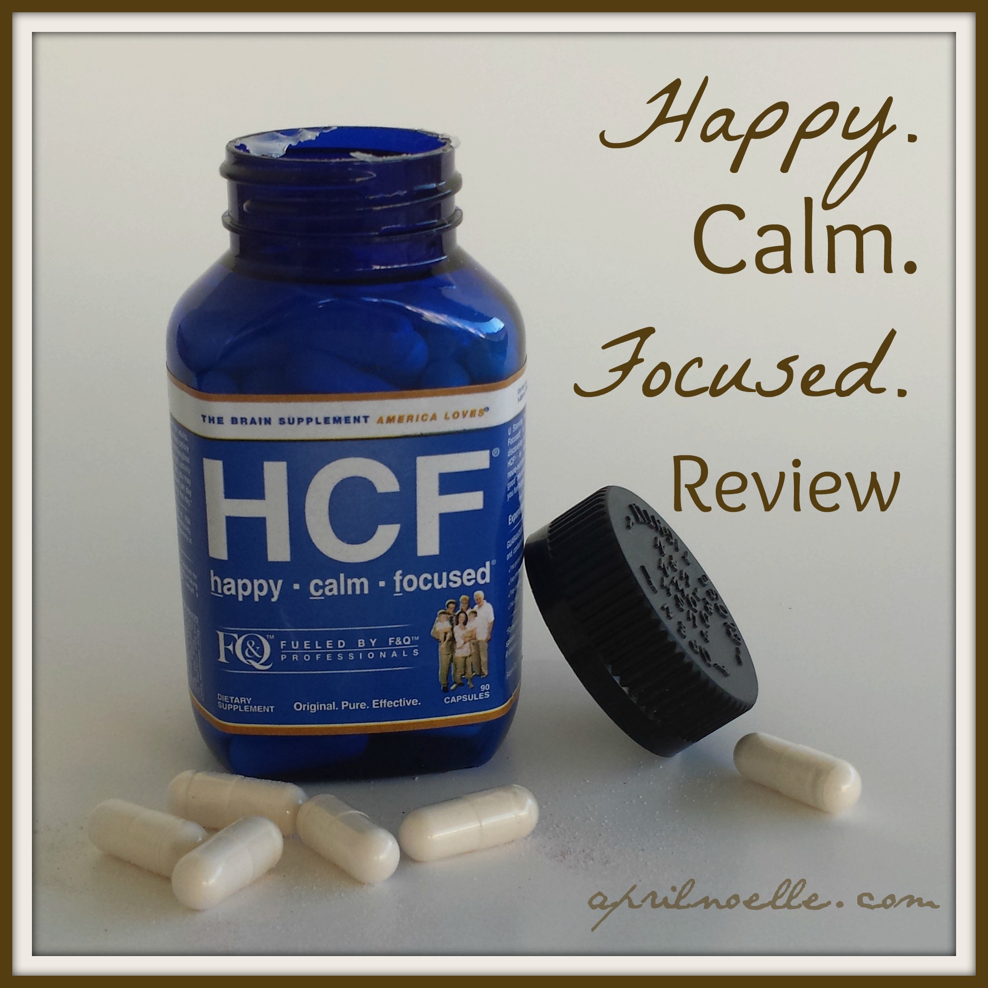 How to Be Happy. Calm. Focused. Review sp April Noelle